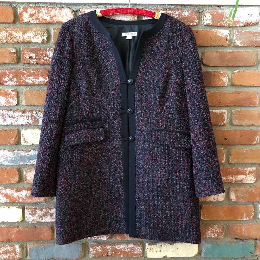 Pendleton Tweed Coat Jacket - image 1